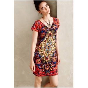 Anthropologie Maeve Dress Size XS - boho, medallion